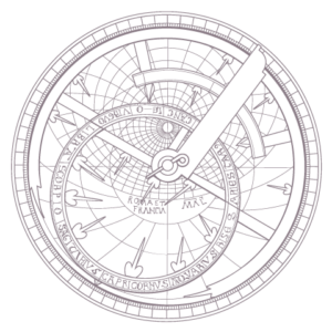 ilustración de astrolabio